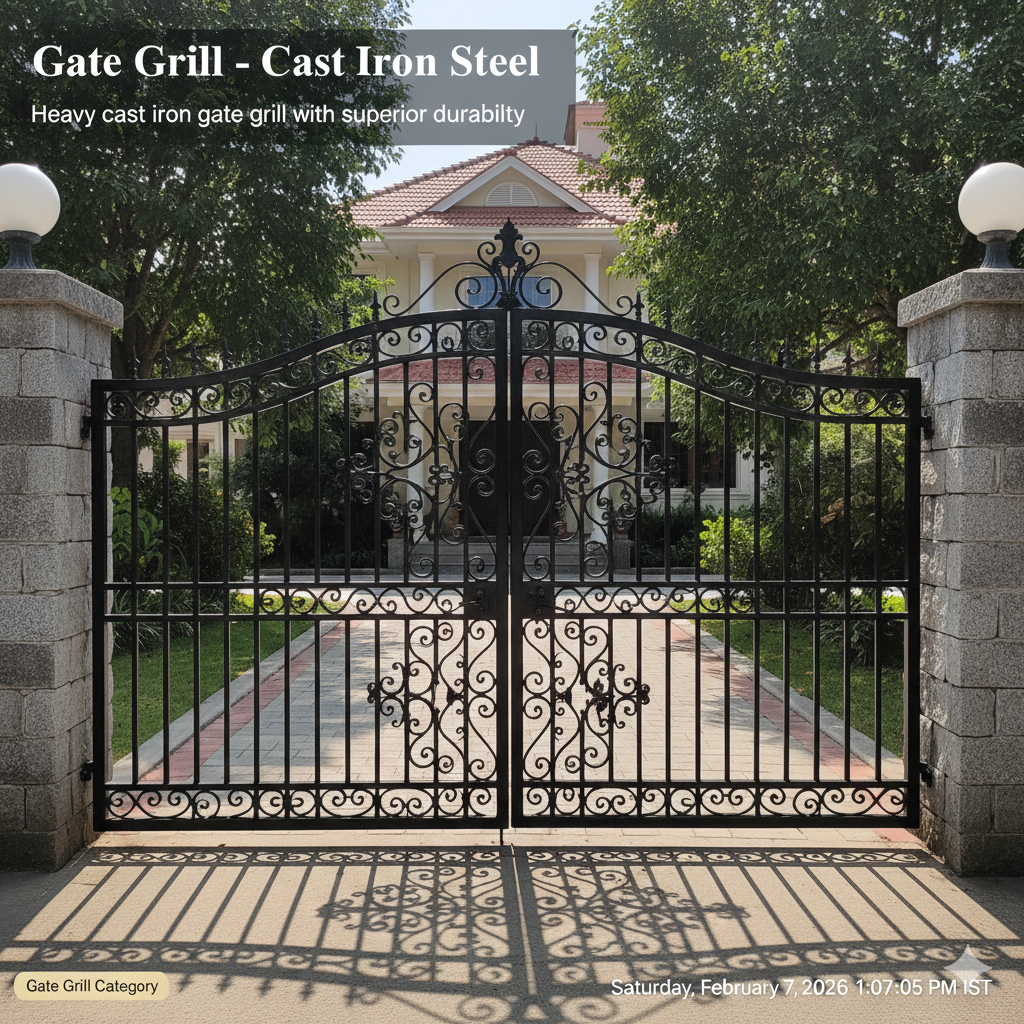 Cast iron gate grill – Radheshyam Steel Works